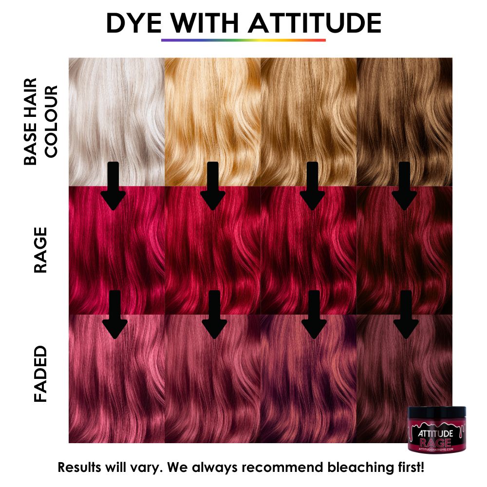 Hair dye > Semi permanent hair dye > Rage Semi permanente haarverf Donk